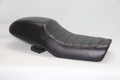 Solo cafe racer seat in black cover
