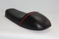 Black cover seat with Red piping
