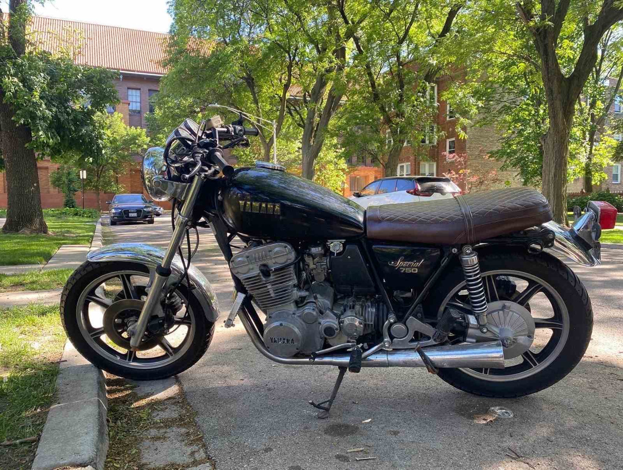 1977-1979 Yamaha XS750 S SE SF Standard Special low profile