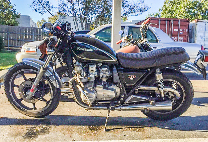Kawasaki KZ750 KZ750H KZ750L L H1 H2 H3 H4 LTD 1980-1983 low