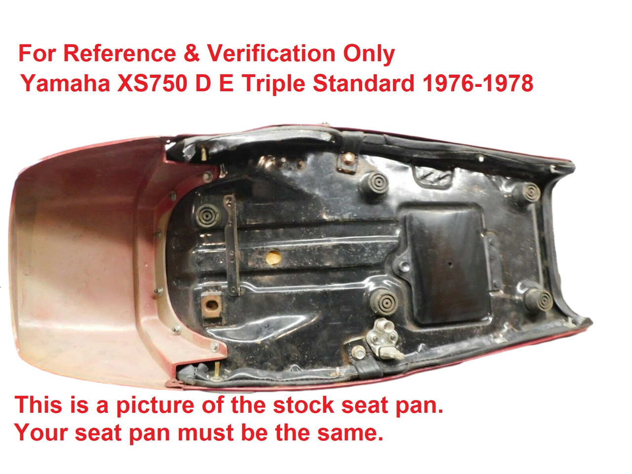24.5 inches Yamaha XS750 D E F Triple 1977-1979, XS850 Triple 1979