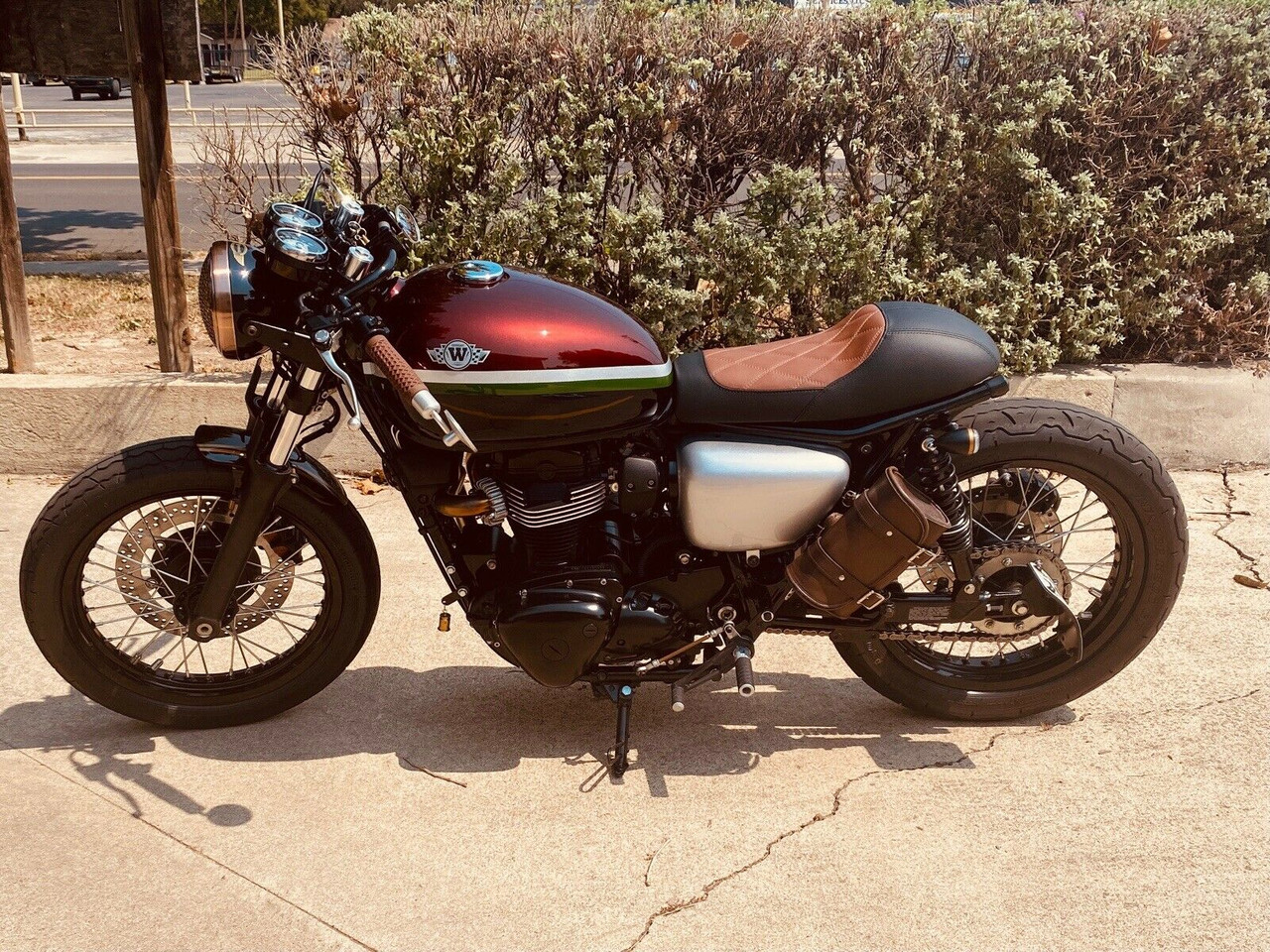 Scrambler Kawasaki W800 Brat Style W650 Scrambler Hot Sale