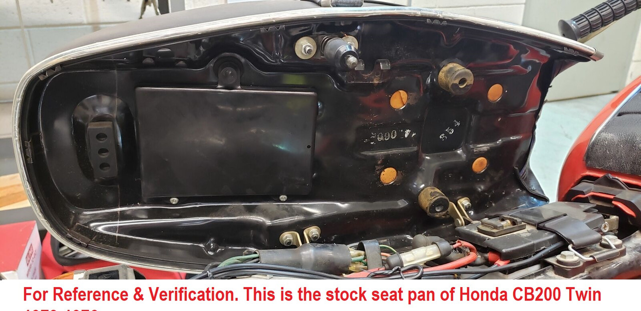 Honda cb200 seat deals