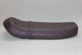 25.5 inches Brat style: 1978 - 1979 Yamaha XS650 S SE XS650SE Special very low profile cafe racer motorcycle seat SKU: B3063
