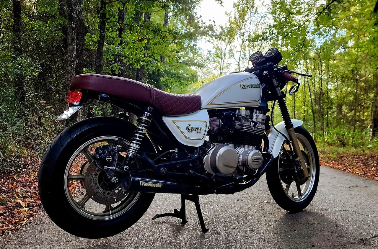 LEON　1357 Kawasaki KZ750N KZ750 N Spectre 1982-1983 classic style motorcycle