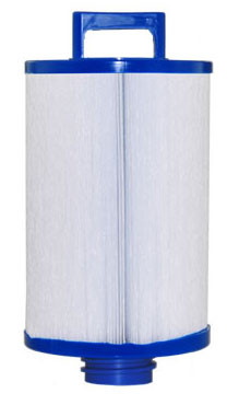 Strong Spas Filter Diameter: 4-5/8", Length: 7-1/4" Flat Part End caps 9-1/2" Top Of Handle To End Male Thread