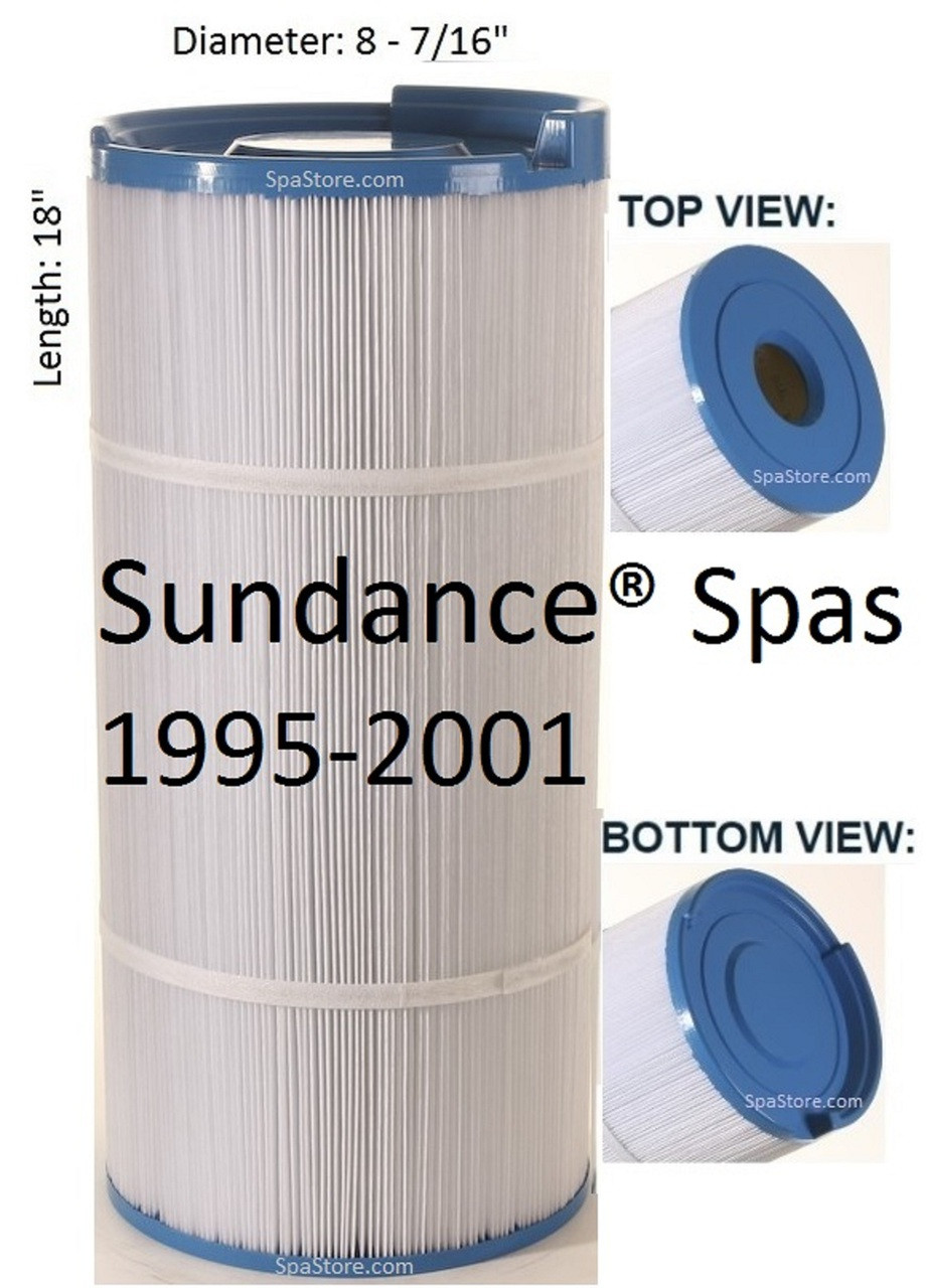 ✓ 18" x 8-7/16 Latest Technology Version Sundance® Spas Filter, 6540-490  For Models 1995-2001 Altamar, Calypso, Cameo, Capri, Corum, Marin,Maxxus,  Montego, Optima, Rio, Royale