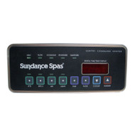 1997-1999 SUNDANCE® Spas 6600-708 Top Side Control Panel, 750 Series Models Calypo, Montego