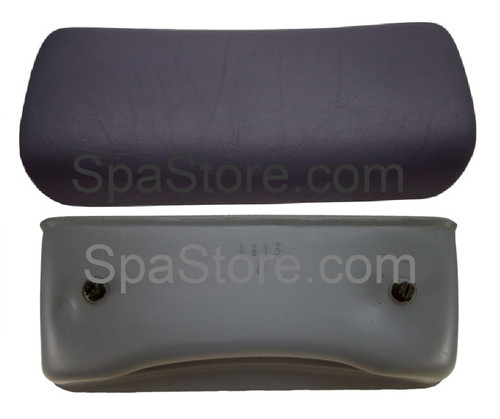 Artesian Spas Pillow #1313 Island Spas Lounger Headrest, Charcoal, 11-3/4" x 5"