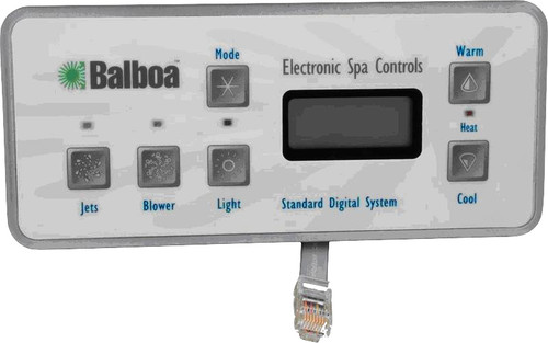 2500-153 JACUZZI® 6-Button Balboa Control Panel