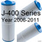 JACUZZI® J-400 Series 2006-2011 Hot Tub Spa Filter Cartridge 2540-383