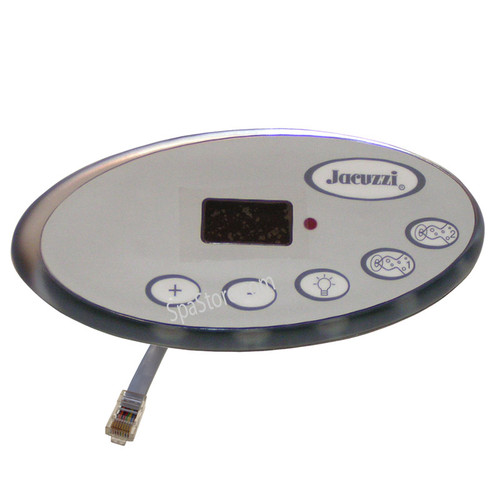 2002-2006 Jacuzzi® Hot Tub Spa 2600-322 Topside Control Panel, J-300 & J-200 SERIES LED, 2 PUMP