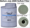Softub Filters for Models 140, 220, 300. Snap-On Long Filters 5015, P/N 2005400