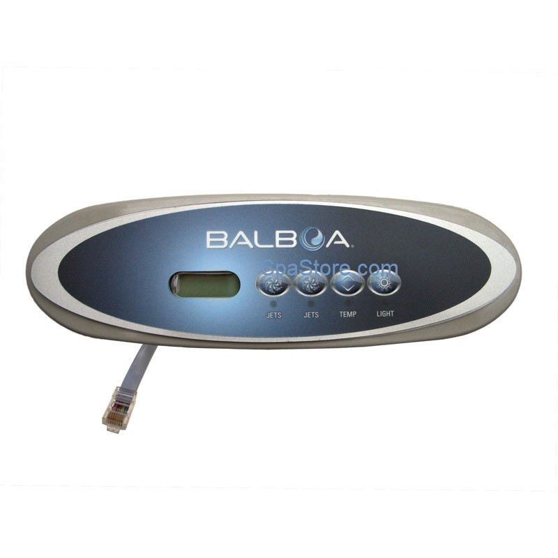 Topside Control Balboa Oval 4 Button Jet Jet Temp Light