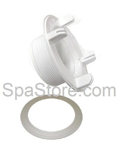 2009+ Softub Suction Drain Wall Fitting With Gasket Models 140, 220, 300