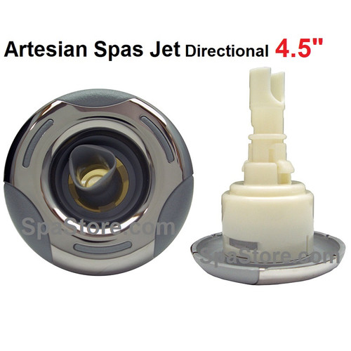 4.5" Artesian Spas, Island Spas, 03-1308-52, Jet Insert , Helix, DIRECTIONAL, Stainless 2007-2012