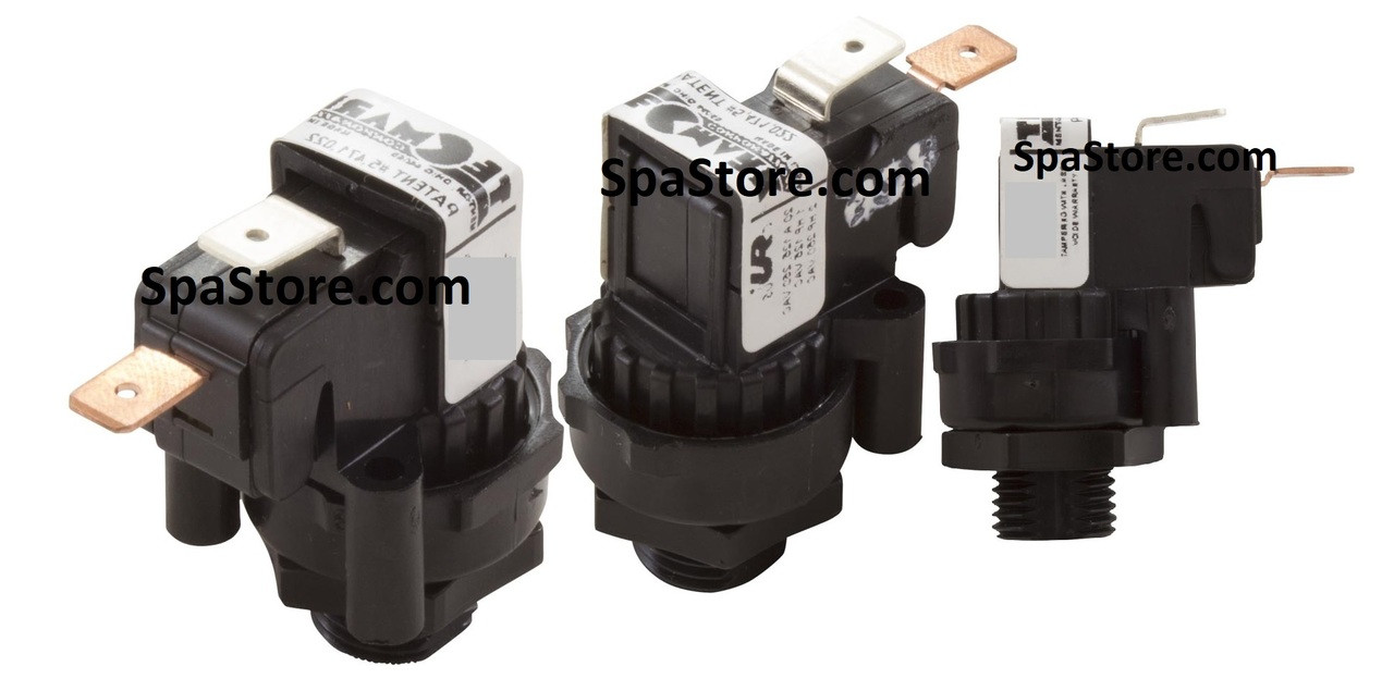 Jacuzzi Whirlpool Bath Air Switch Tube Connection 1/8" Center Spout