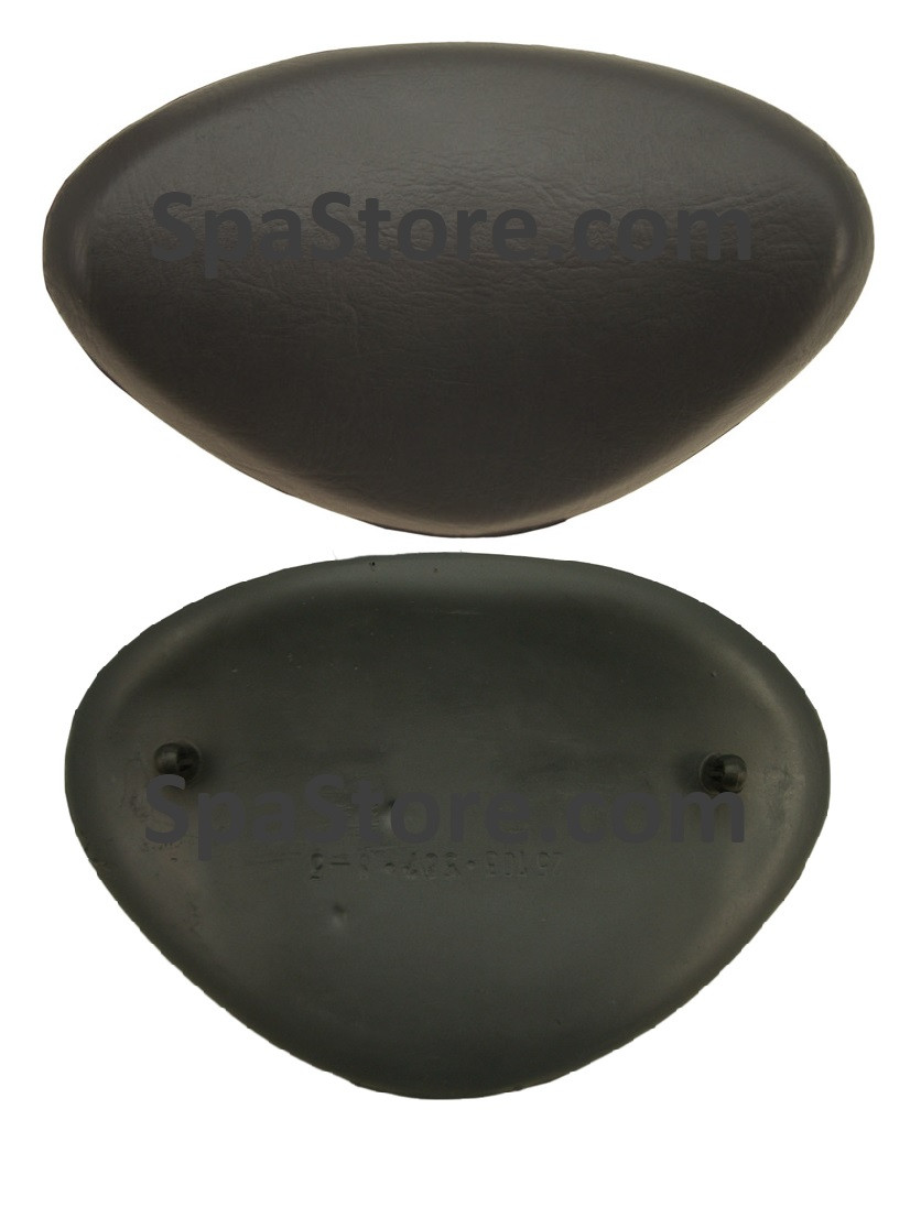 Dr Wellness Spas Pillow Headrest Pad Replacement Tri Curve Graphite