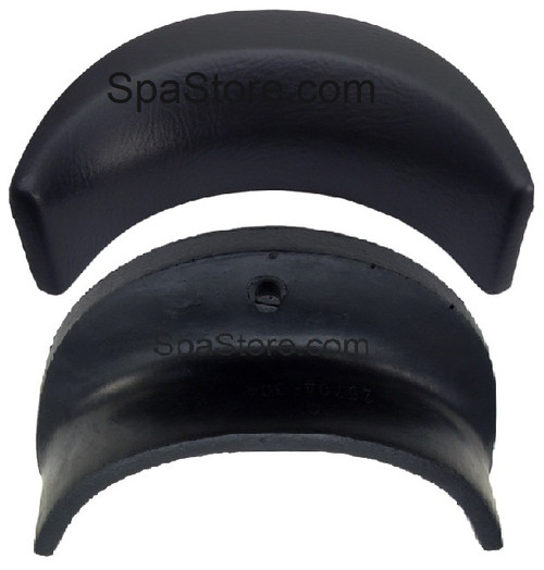 Dynasty Spas® OEM 10420 Neck Pillow Black with 1 Mounting Post Backside of Headrest Replaced 10958 Logo Pillow