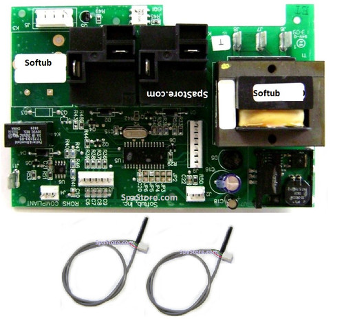 Softub T-140, T-220, T-300 Circuit Board & Two Sensors Combo Pack
