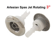 Current Version Hot Tub Spa Jet 3" Face Stainless Rotating