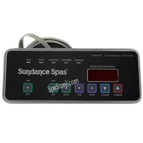 1999 Sundance® Spas Rio 750 Series Control Panel 1 Pump with blower