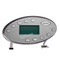 2002 OEM Jacuzzi® Control Panel J-370 Oval With 2 Pumps LCD 60Hz 10 Button Touch Pad