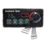 1992 Sundance® Spas Cameo Sentry 600 & 800 Series Top Side Control With Blower Ribbon 