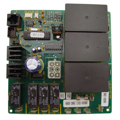 6600-724, SUNDANCE®JACUZZI® 1 Pump Circuit Board, with Circulation Pump Replaced 6600-044, 6600-085, 6600-086, 6600-208, 6600-226, 6600-286