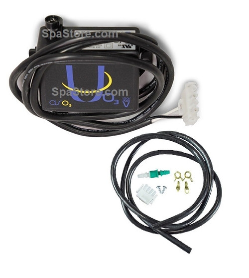 Strong Spas UO3 Ozonator Kit White & Black Wires 120v/220v Amp Connector Plug 03 Series UO3 Patent 8367007