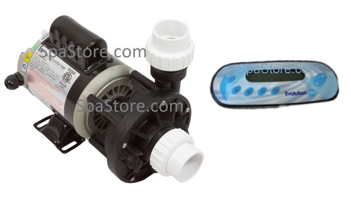 AquaTerra® Spas Heater Circulation Pump With O-rings x 2 Qty Replaced Emerson K55MYGRD-8367
