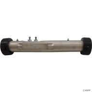 Jacuzzi® J245 Stainless Tube 15" Heater Kit 5.5 kW 240V With 1 Sensor Well, 2 Gasket, 2 Tail Fittings