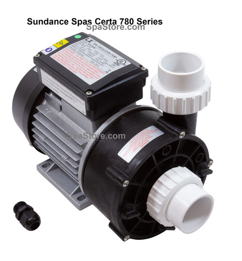 Sundance® Certa 780 Series 1/15 HP 220-240 Volt WTC50M LX Circulation Pump Kit with Connector Unions & Orings Black Box