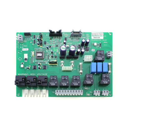 OEM Current Version 1999 Sundance® Spas Cameo Sentry 850 Circuit Board Replaced Obsolete 6600-028, 850-LCD, S/N 8800