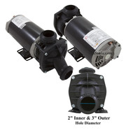 Jacuzzi Laser Spa Pump Replaced Obsolete Model # S55NXNEZ-7050 CAT 1795 No MA95C - 115 V - 60 Hz - 3450 RPM - 10 A - PH 1 - Amb 40C - Ins Class B - 3/4 HP - SF 1.0