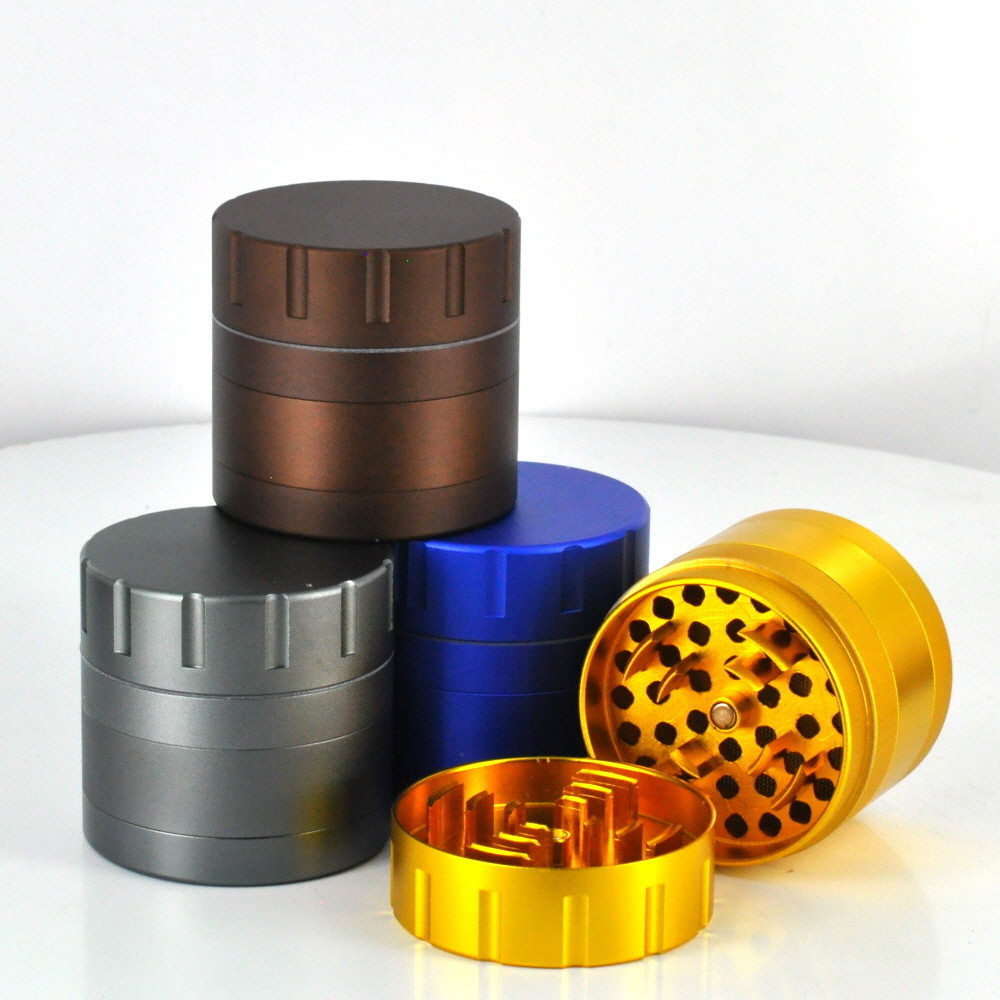 63MM Advanced 4 Piece Grinder (Assorted Colors) Great For Engraving