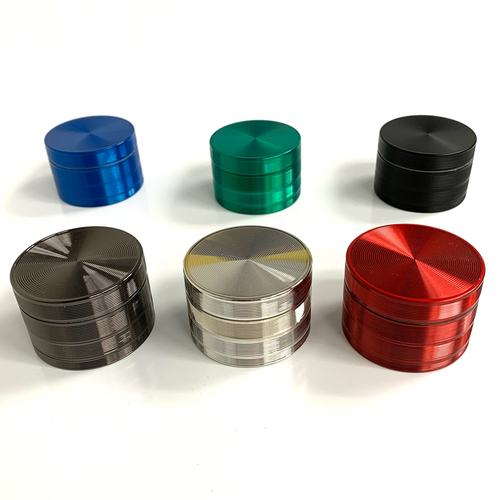 4 Part Zinc Alloy Grinder 2" X 1.4" Puffr