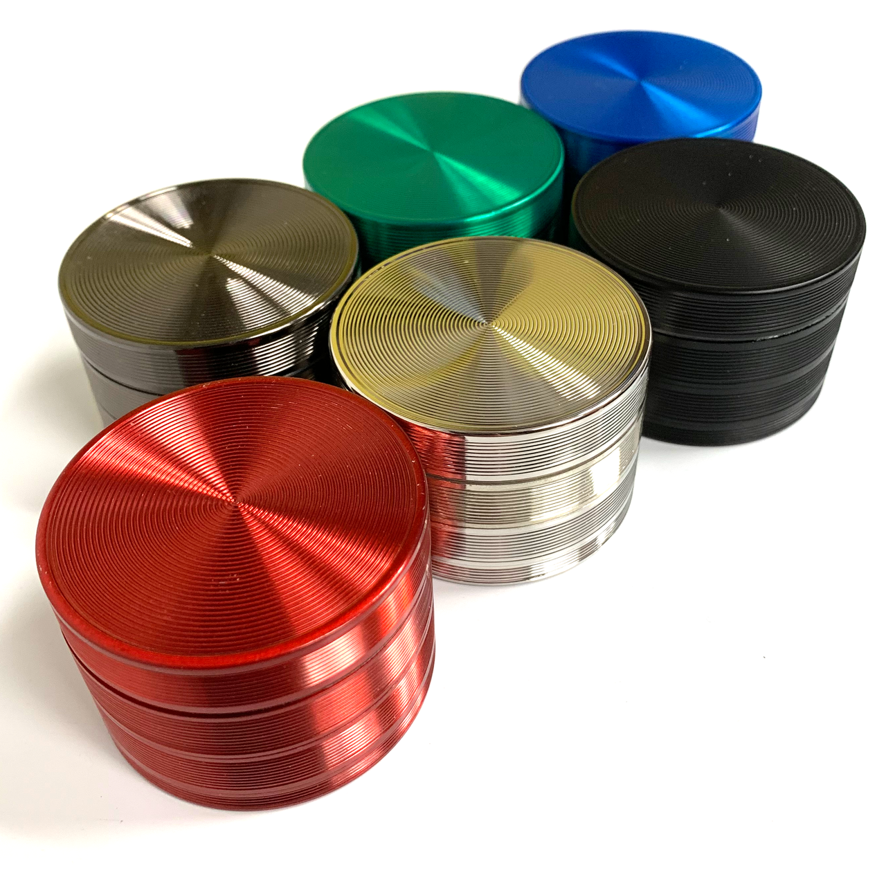 4 Part Zinc Alloy Grinder 2" X 1.4" Puffr