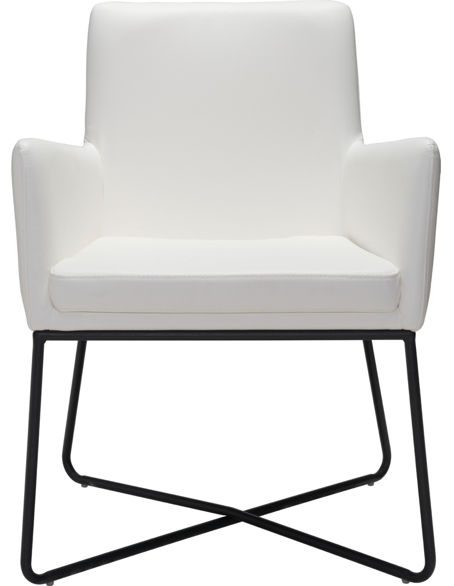 axel lounge chair white