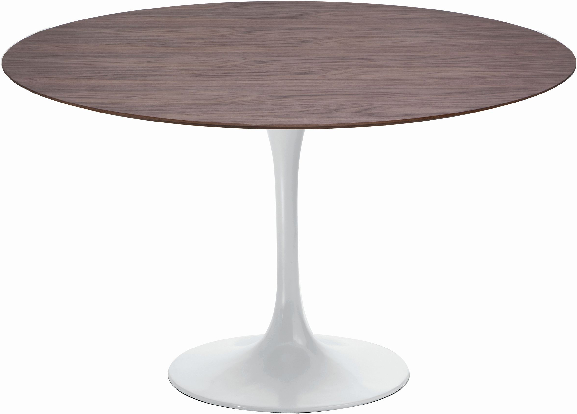 the cal dining table in american walnut