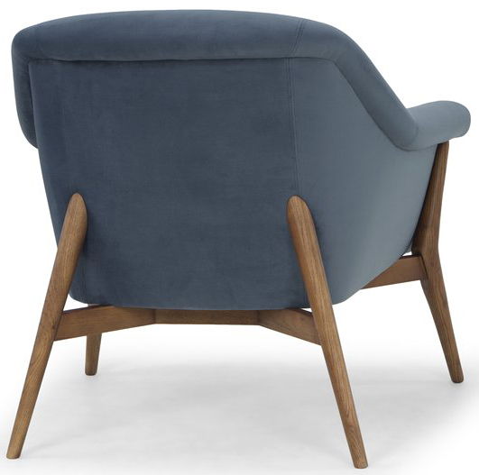 nuevo living charlize occasional chair dusty blue