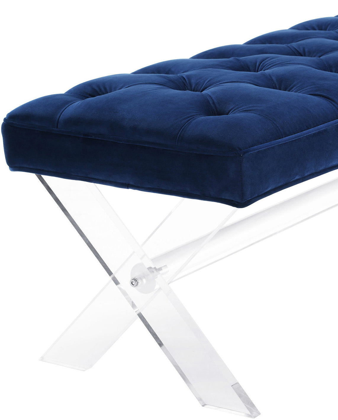 the claudia bench in navy