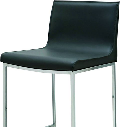 the nuevo living colter bar stool black