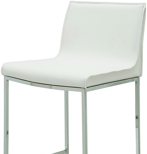 the nuevo living colter bar stool white
