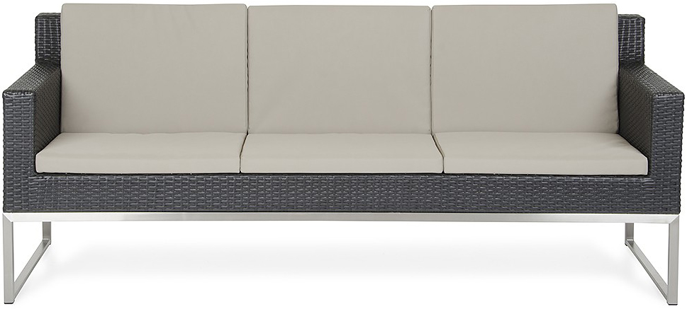 check out the low priced fakistra black rattan sofa available at advanced interior designs