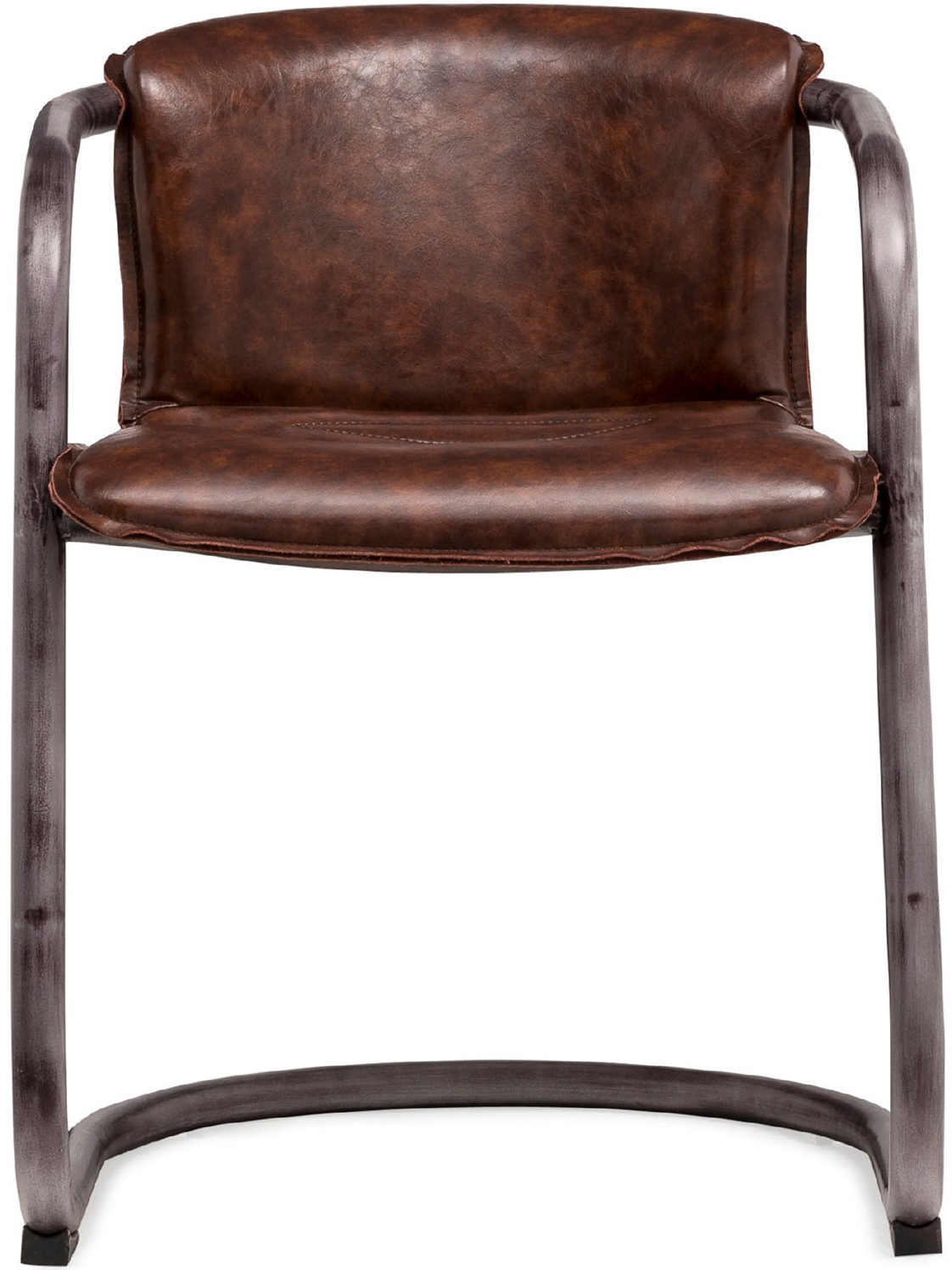 the gear dining chair in vintage brown