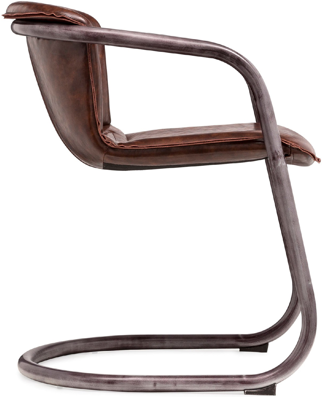 the gear dining chair in vintage brown