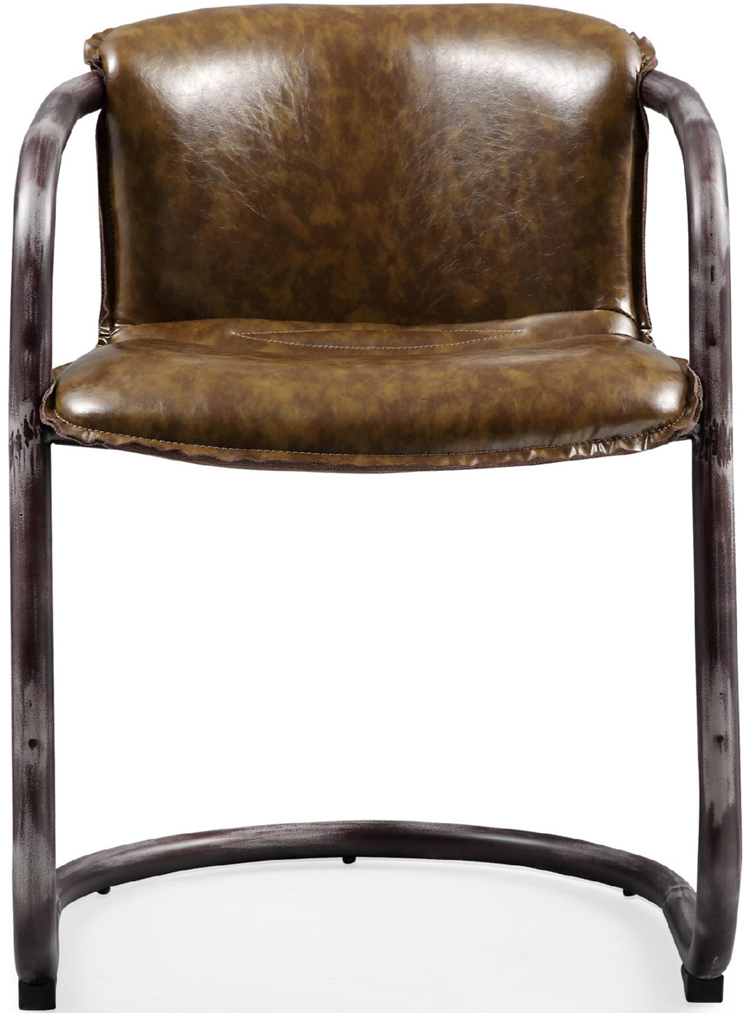 the gear dining chair in vintage cognac