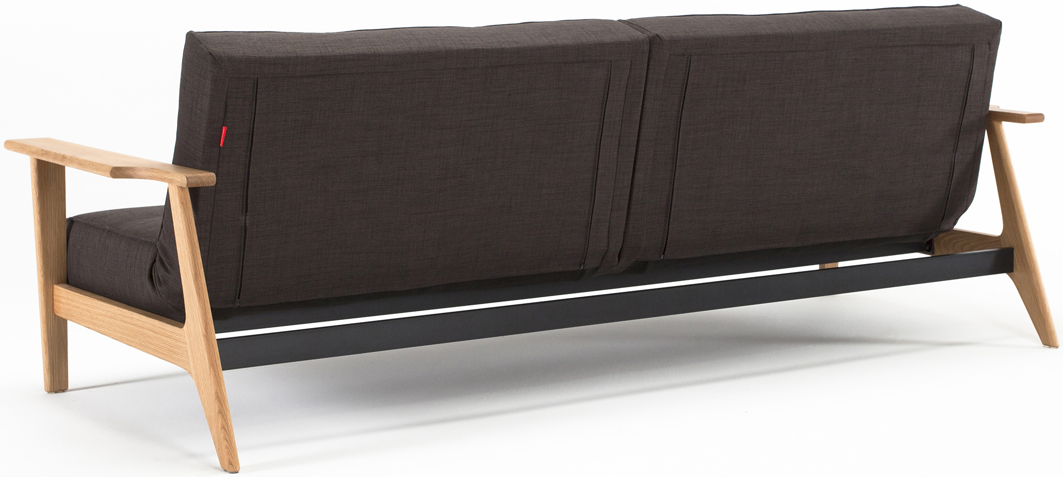 innovation living sofa splitback begum dark brown