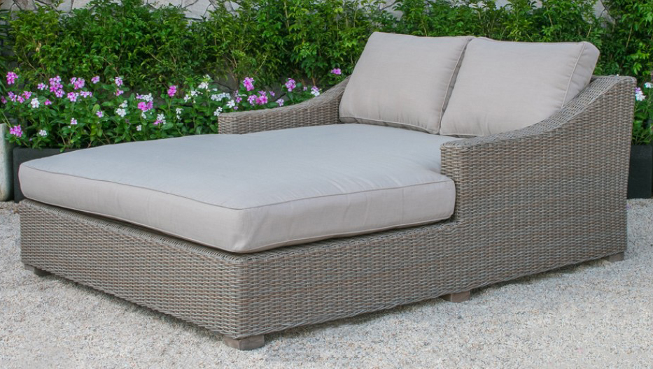 check out the brand new Key West Wicker Patio Sun Bed available at advancedinteriordesigns.com